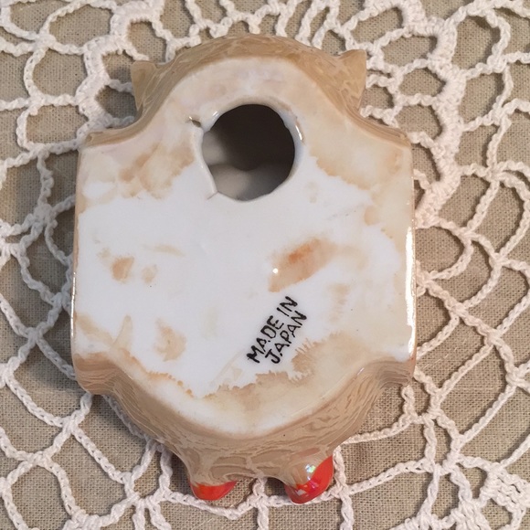 Vintage Lustreware Owl Trinket Dish Japan - Picture 5 of 12